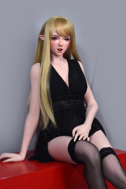 ElsaBabe 148 cm Anime-Puppe Platin-Silikon-Sexpuppe Erotisches Spielzeug mit Metallskelett, Furukawa Natsuki