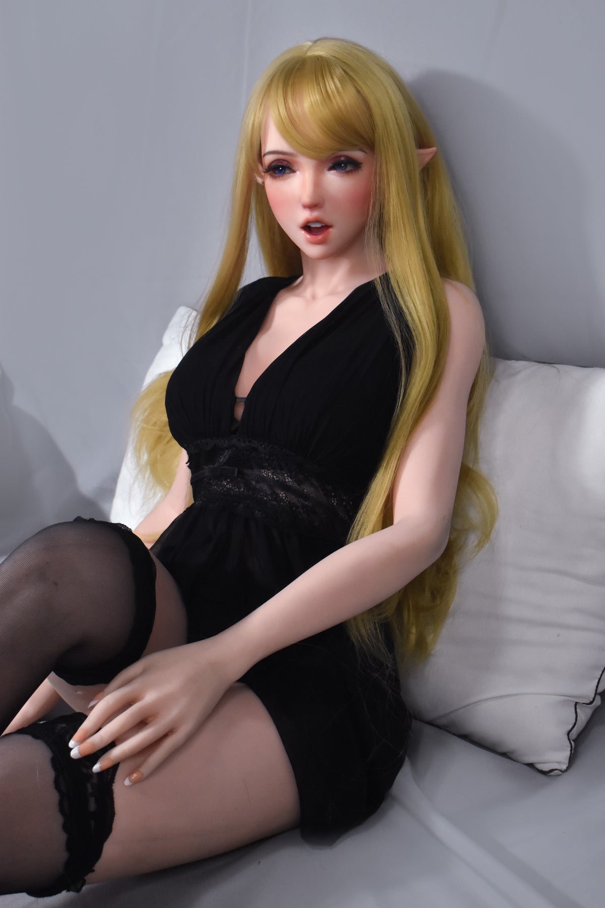 ElsaBabe 148 cm Anime-Puppe Platin-Silikon-Sexpuppe Erotisches Spielzeug mit Metallskelett, Furukawa Natsuki