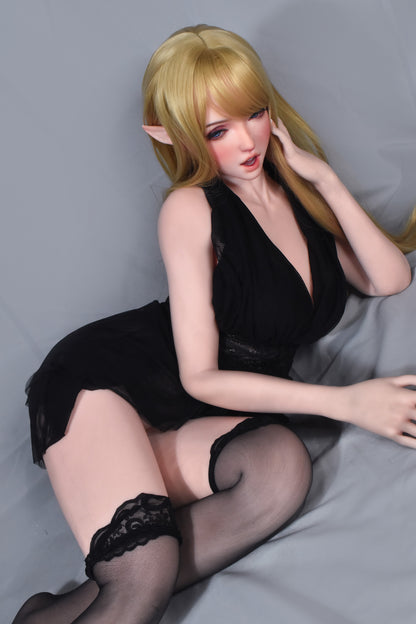 ElsaBabe 148 cm Anime-Puppe Platin-Silikon-Sexpuppe Erotisches Spielzeug mit Metallskelett, Furukawa Natsuki