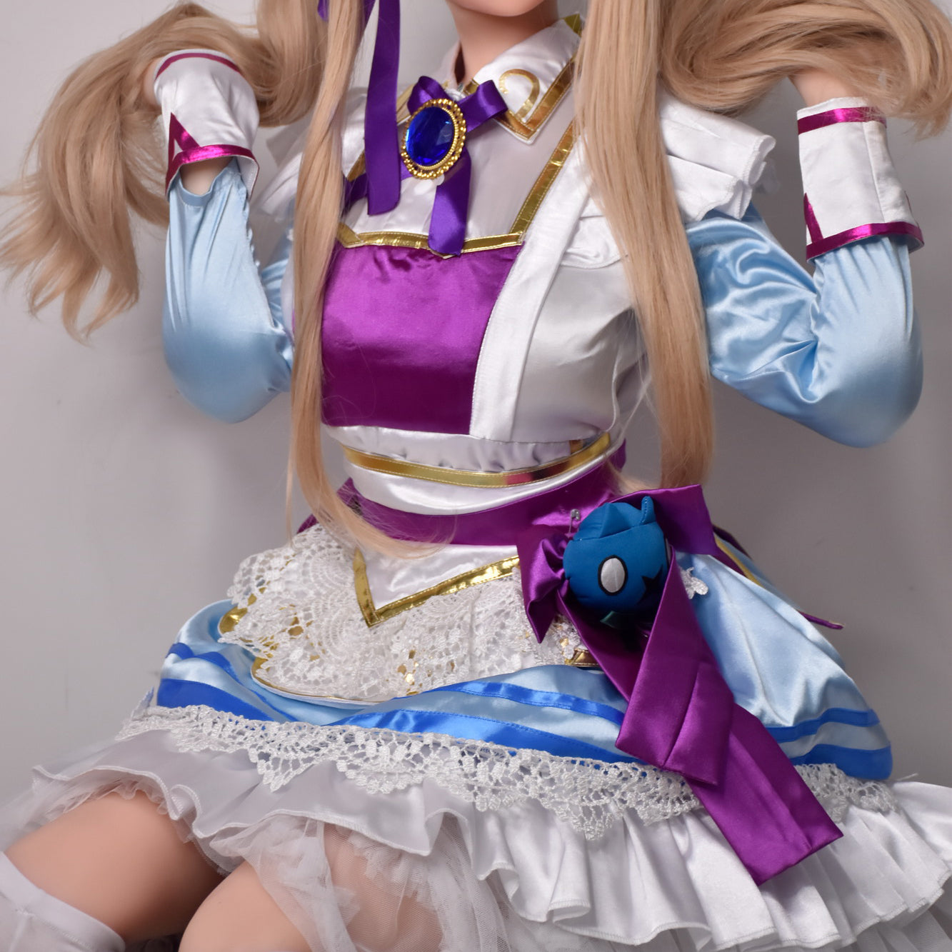 ElsaBabe Love Doll Dress Love Doll Outfit Silicone Love Doll Clothes for All Doll Height, Kurai Chiaki Style