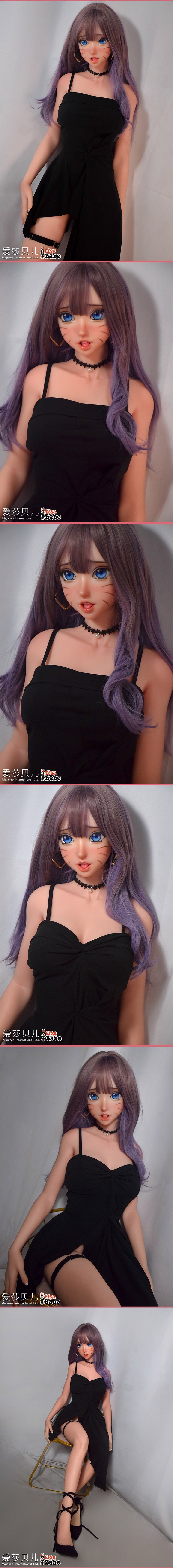 ElsaBabe 165cm Realistic ACG Doll Platinum Silicone Love Doll Adult Toy With Metal Skeleton, Igarashi Akiko