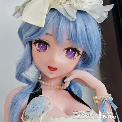 ElsaBabe 144cm Anime Doll Platinum Silicone Love Doll Adult Toy With Metal Skeleton, Kanroji Chika