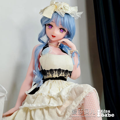 ElsaBabe 144cm Anime Doll Platinum Silicone Love Doll Adult Toy With Metal Skeleton, Kanroji Chika