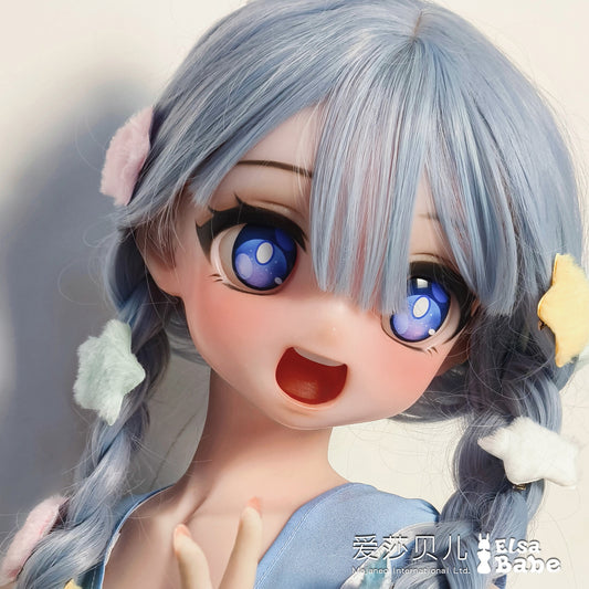 ElsaBabe 148 cm Anime-Puppe Platin-Silikon-Sexpuppe Erotisches Spielzeug mit Metallskelett, Furukawa Natsuki