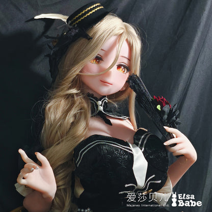 ElsaBabe 130cm Anime Doll Platinum Silicone Love Doll Adult Toy With Metal Skeleton, Mizuta Nina