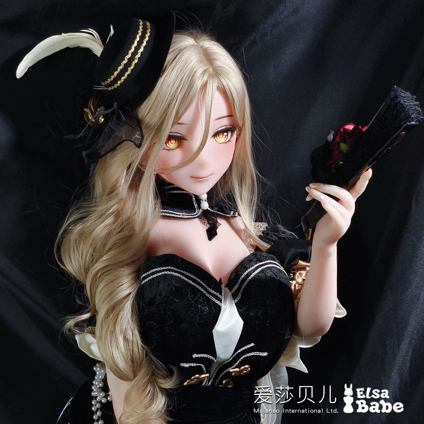 ElsaBabe 130cm Anime Doll Platinum Silicone Love Doll Adult Toy With Metal Skeleton, Mizuta Nina