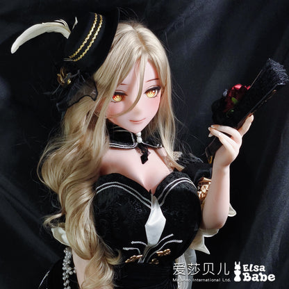 ElsaBabe 130cm Anime Doll Platinum Silicone Love Doll Adult Toy With Metal Skeleton, Mizuta Nina
