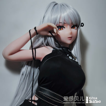 ElsaBabe 130cm Anime Doll Platinum Silicone Love Doll Adult Toy With Metal Skeleton, Genba Tokiko