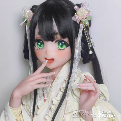 ElsaBabe 144cm Anime Doll Platinum Silicone Love Doll Adult Toy With Metal Skeleton, Yumeno Ayano