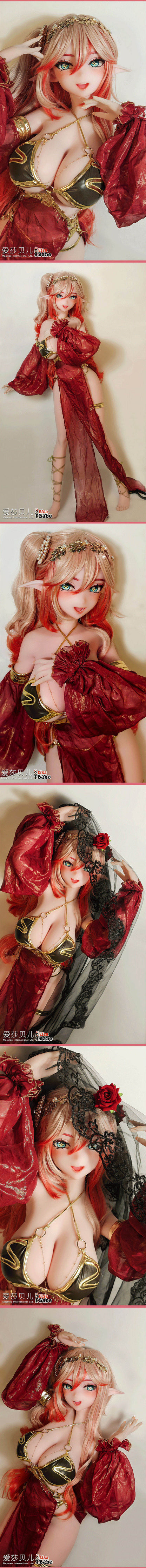 ElsaBabe 148cm Anime Doll Platinum Silicone Love Doll Adult Toy With Metal Skeleton, Natsuike Sora