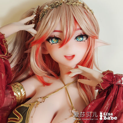 ElsaBabe 130cm Anime Doll Platinum Silicone Love Doll Adult Toy With Metal Skeleton, Natsuike Sora