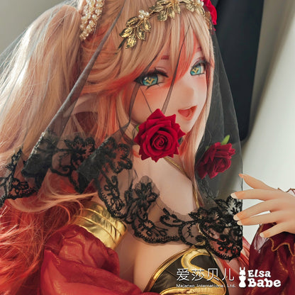 ElsaBabe 130cm Anime Doll Platinum Silicone Love Doll Adult Toy With Metal Skeleton, Natsuike Sora