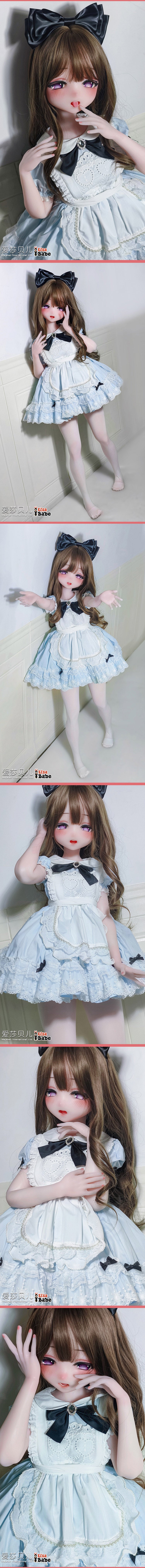 ElsaBabe 125cm Anime Doll Platinum Silicone Love Doll Adult Toy With Metal Skeleton, Suwabe Haruka
