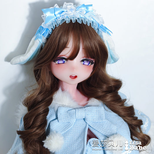ElsaBabe 148 cm Anime-Puppe Platin-Silikon-Sexpuppe Erotisches Spielzeug mit Metallskelett, Furukawa Natsuki