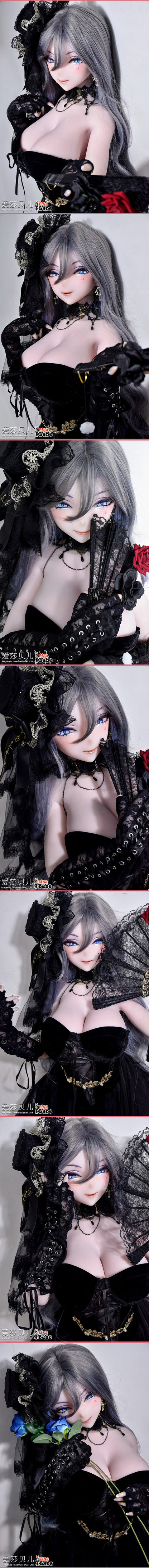 ElsaBabe 148 cm Anime-Puppe Platin-Silikon-Sexpuppe Erotisches Spielzeug mit Metallskelett, Furukawa Natsuki