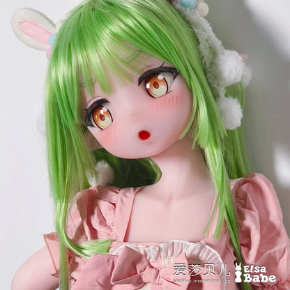 ElsaBabe 130cm Anime Doll Platinum Silicone Love Doll Adult Toy With Metal Skeleton, Momoi Mitsuyo
