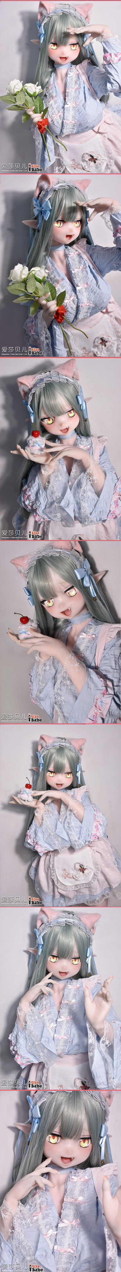 ElsaBabe 140cm Anime Doll Platinum Silicone Love Doll Adult Toy With Metal Skeleton, Momoi Nozomi