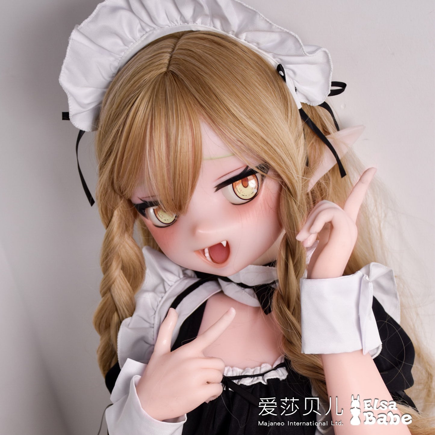 ElsaBabe 130cm Anime Doll Platinum Silicone Love Doll Adult Toy With Metal Skeleton, Momoi Nozomi