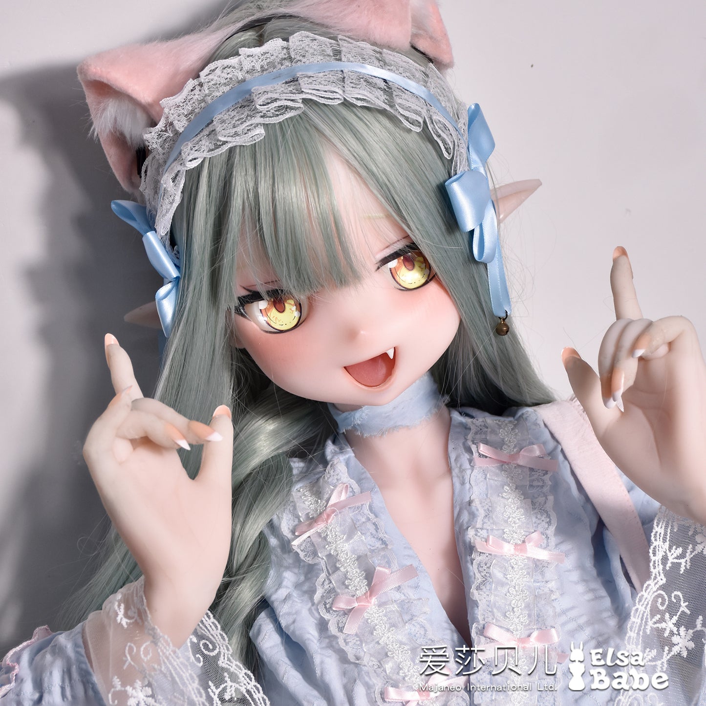 ElsaBabe 148cm Anime Doll Platinum Silicone Love Doll Adult Toy With Metal Skeleton, Momoi Nozomi