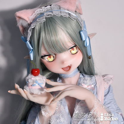 ElsaBabe 148cm Anime Doll Platinum Silicone Love Doll Adult Toy With Metal Skeleton, Momoi Nozomi