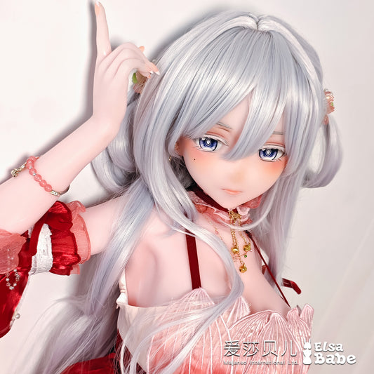 ElsaBabe 148 cm Anime-Puppe Platin-Silikon-Sexpuppe Erotisches Spielzeug mit Metallskelett, Furukawa Natsuki