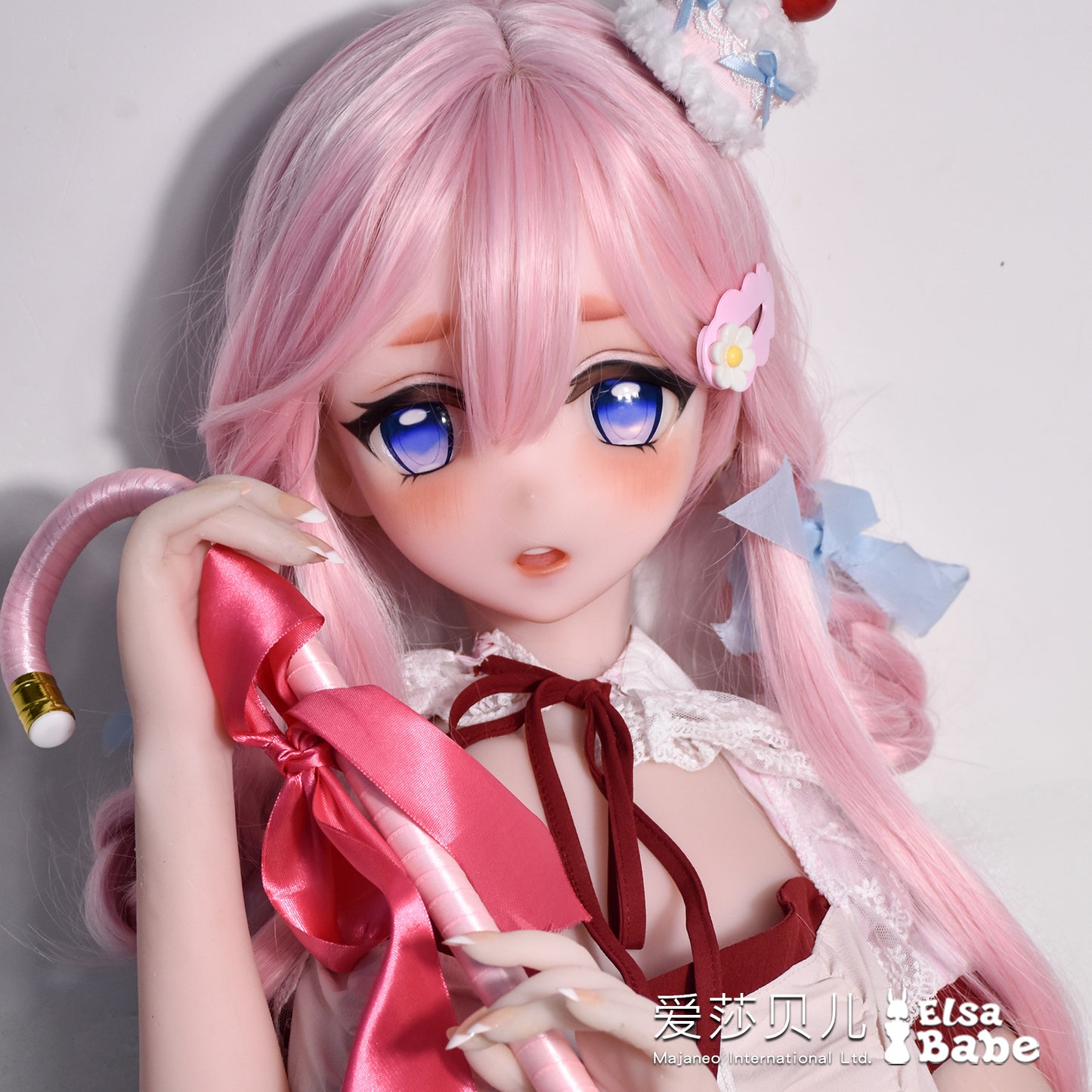 ElsaBabe 130cm Anime Doll Platinum Silicone Love Doll Adult Toy With Metal Skeleton, Itsuki Sango