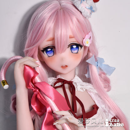 ElsaBabe 130cm Anime Doll Platinum Silicone Love Doll Adult Toy With Metal Skeleton, Itsuki Sango