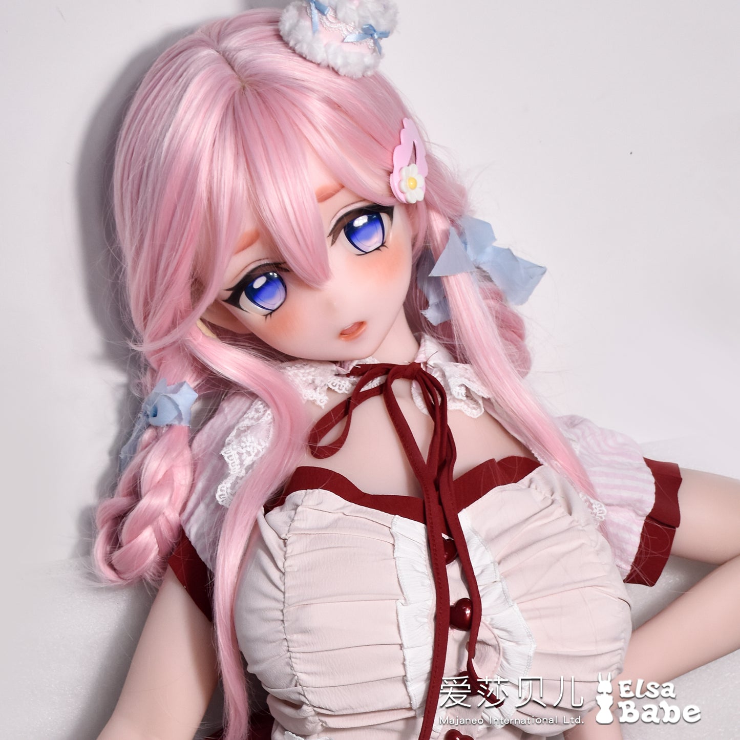 ElsaBabe 130cm Anime Doll Platinum Silicone Love Doll Adult Toy With Metal Skeleton, Itsuki Sango