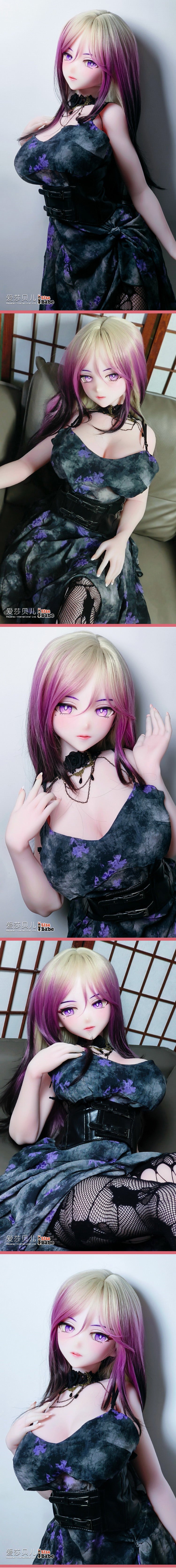 ElsaBabe 148 cm Anime-Puppe Platin-Silikon-Sexpuppe Erotisches Spielzeug mit Metallskelett, Furukawa Natsuki
