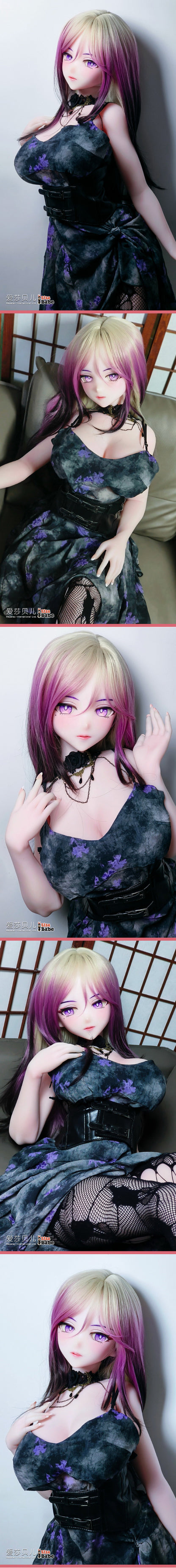 ElsaBabe 148 cm Anime-Puppe Platin-Silikon-Sexpuppe Erotisches Spielzeug mit Metallskelett, Furukawa Natsuki