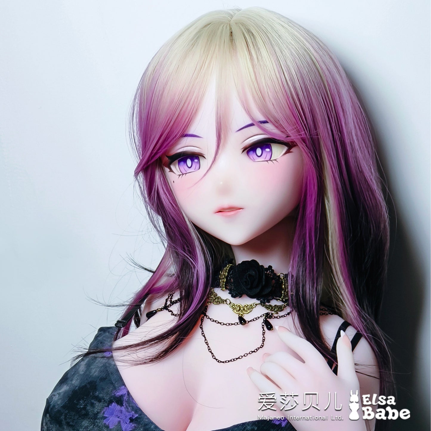 ElsaBabe 140 cm Anime-Puppe Platin-Silikon-Sexpuppe Erotisches Spielzeug mit Metallskelett, Furukawa Natsuki