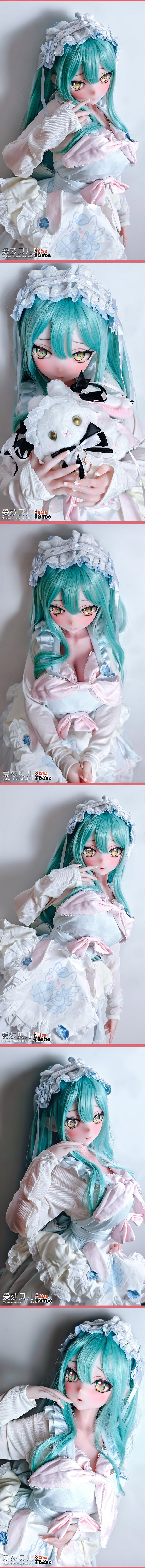 ElsaBabe 140cm Anime Doll Platinum Silicone Love Doll Adult Toy With Metal Skeleton, Asawa Natsuko