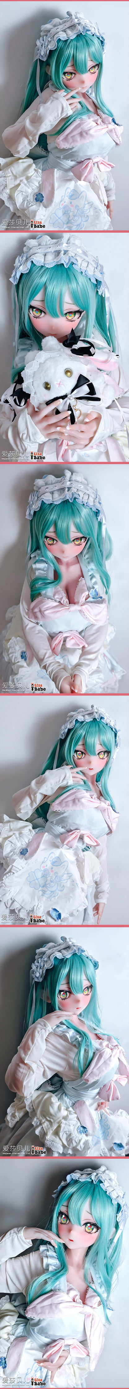 ElsaBabe 140cm Anime Doll Platinum Silicone Love Doll Adult Toy With Metal Skeleton, Asawa Natsuko