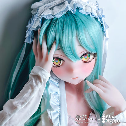 ElsaBabe 130cm Anime Doll Platinum Silicone Love Doll Adult Toy With Metal Skeleton, Asawa Natsuko