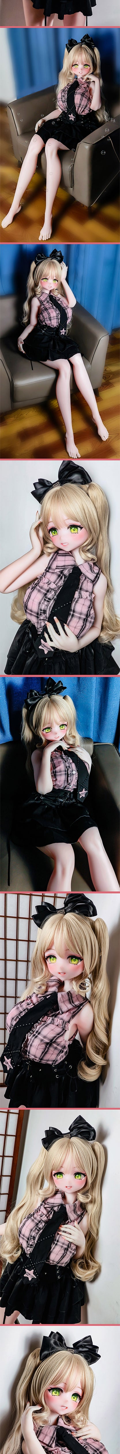 ElsaBabe 151cm Anime Doll Platinum Silicone Love Doll Adult Toy With Metal Skeleton, Ozaki Mei