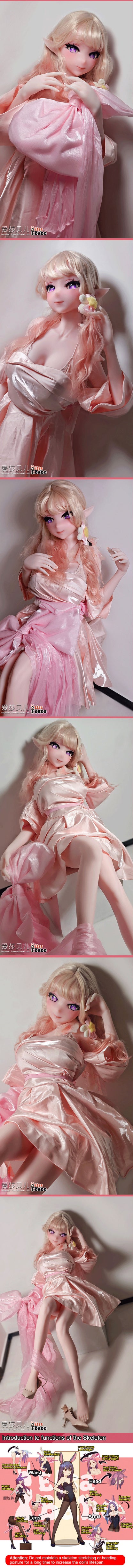 ElsaBabe 165cm Anime Doll Platinum Silicone Love Doll Adult Toy With Metal Skeleton, Aihara Kumi