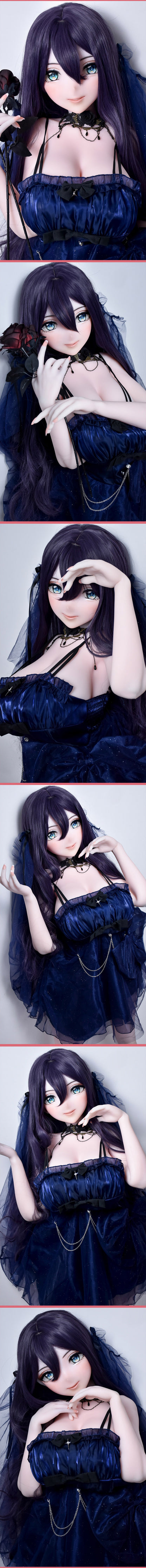 ElsaBabe 163cm Anime Doll Platinum Silicone Love Doll Adult Toy With Metal Skeleton, Matsuo Nao