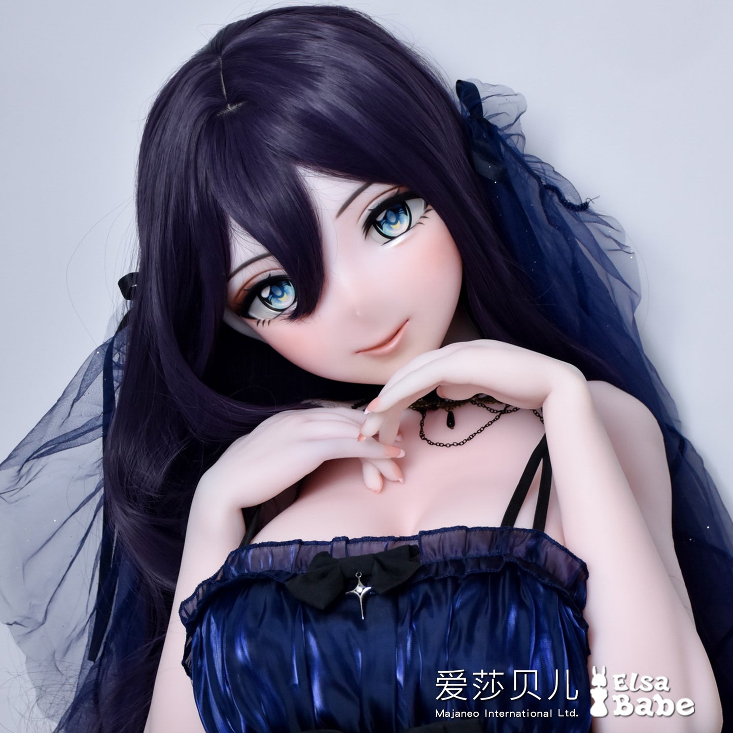 ElsaBabe 148 cm Anime-Puppe Platin-Silikon-Sexpuppe Erotisches Spielzeug mit Metallskelett, Furukawa Natsuki