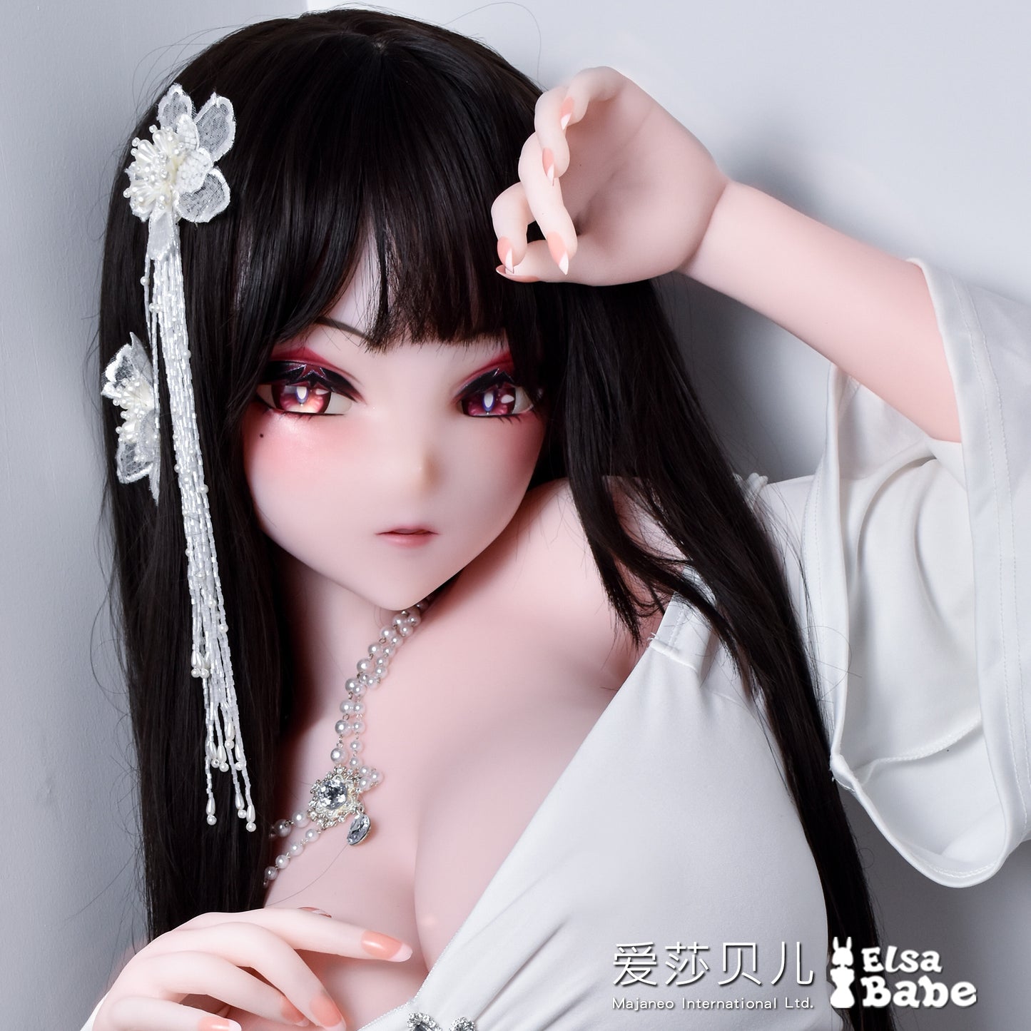 ElsaBabe 165cm Anime Doll TPE Love Doll Adult Toy With Metal Skeleton, Ogata Maika