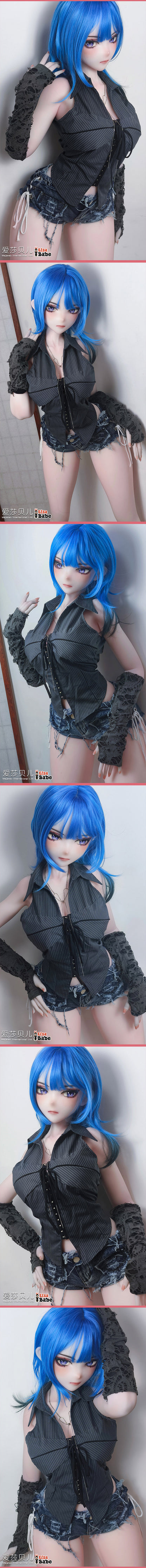 ElsaBabe 176cm Anime Doll Platinum Silicone Love Doll Adult Toy With Metal Skeleton, Kanzaki Yuna