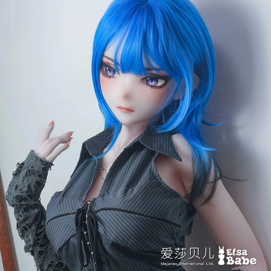 ElsaBabe 148 cm Anime-Puppe Platin-Silikon-Sexpuppe Erotisches Spielzeug mit Metallskelett, Furukawa Natsuki