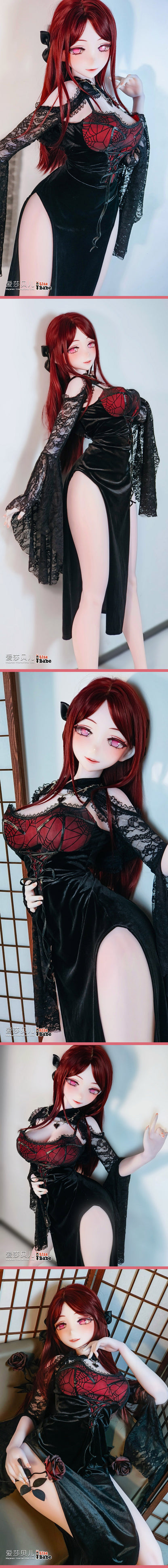 ElsaBabe 176cm Anime Doll Platinum Silicone Love Doll Adult Toy With Metal Skeleton, Akizuki Shimo
