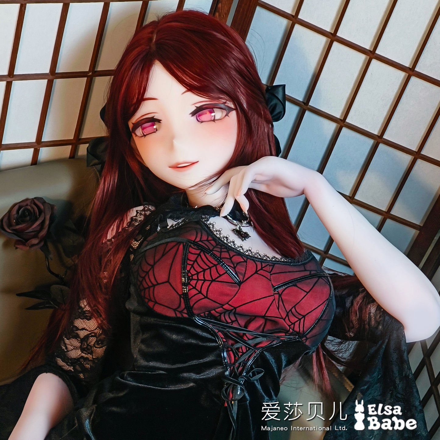 ElsaBabe 148 cm Anime-Puppe Platin-Silikon-Sexpuppe Erotisches Spielzeug mit Metallskelett, Furukawa Natsuki
