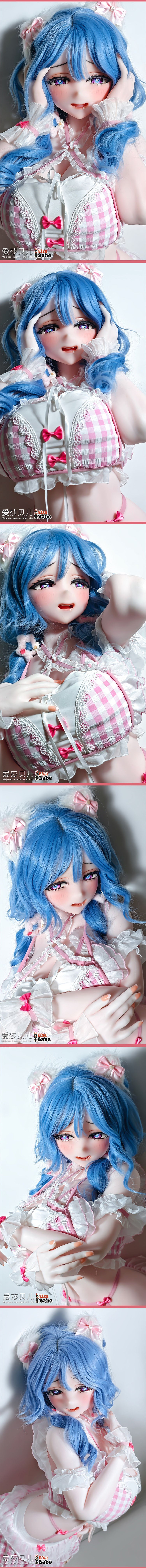 ElsaBabe 148 cm Anime-Puppe Platin-Silikon-Sexpuppe Erotisches Spielzeug mit Metallskelett, Furukawa Natsuki