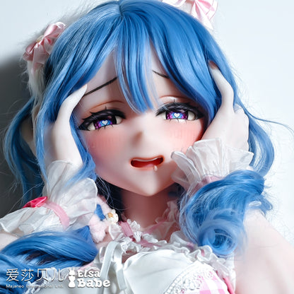 ElsaBabe 148 cm Anime-Puppe Platin-Silikon-Sexpuppe Erotisches Spielzeug mit Metallskelett, Furukawa Natsuki
