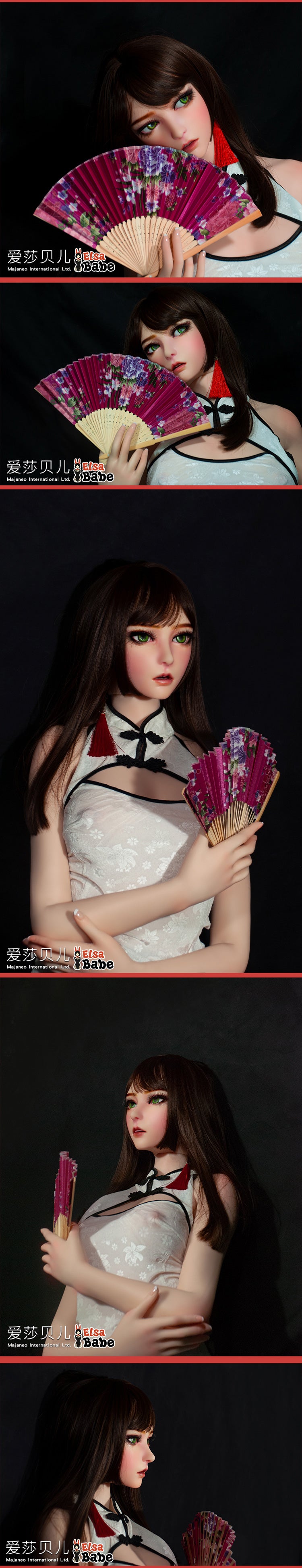 ElsaBabe 165cm Realistic ACG Doll Platinum Silicone Sex Doll Erotic Toy With Metal Skeleton, Yao Syannrin