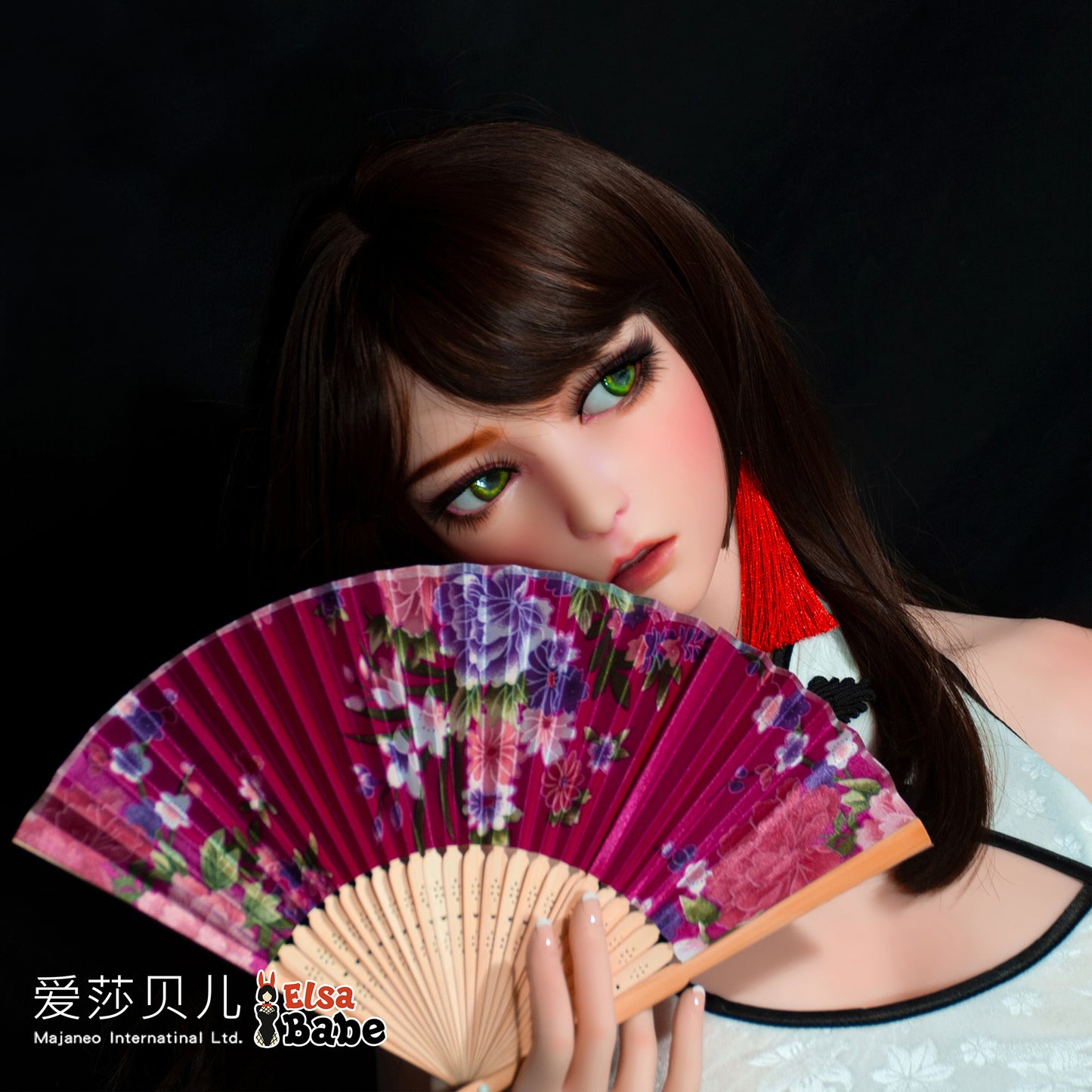 ElsaBabe 165cm Realistic ACG Doll Platinum Silicone Sex Doll Erotic Toy With Metal Skeleton, Yao Syannrin