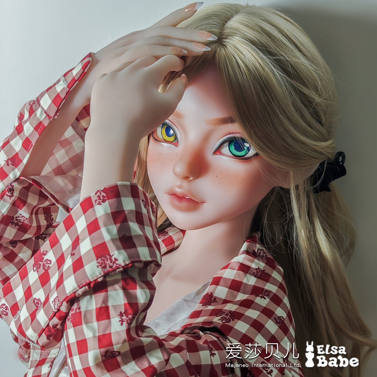 ElsaBabe 148cm Anime Doll Platinum Silicone Love Doll Adult Toy With Metal Skeleton, Jennifer Eden
