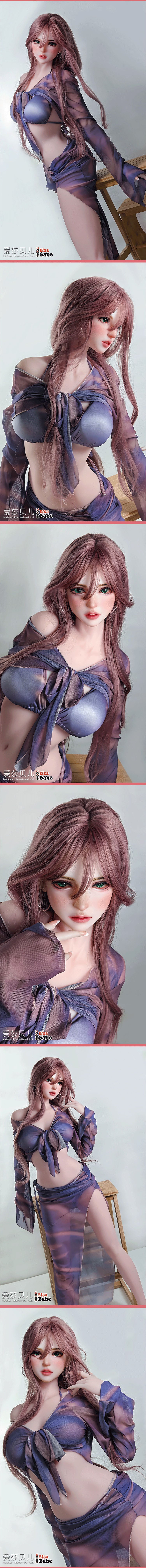 ElsaBabe 148 cm Anime-Puppe Platin-Silikon-Sexpuppe Erotisches Spielzeug mit Metallskelett, Furukawa Natsuki