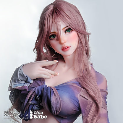 ElsaBabe 148 cm Anime-Puppe Platin-Silikon-Sexpuppe Erotisches Spielzeug mit Metallskelett, Furukawa Natsuki